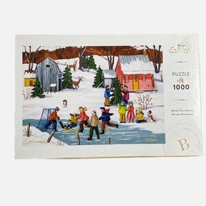 Trefl Jigsaw Puzzle 1000 pc Christmas Holidays Winter Scene Pierre Belvedere NIB